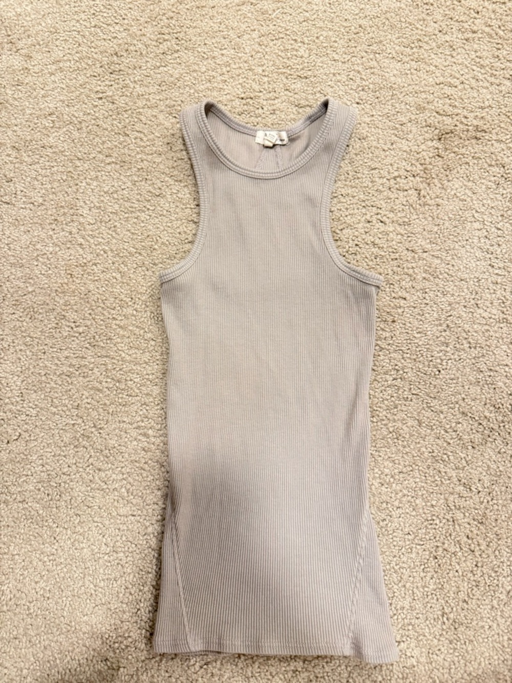 Rag & bone Ribbed Tank top - Taupe